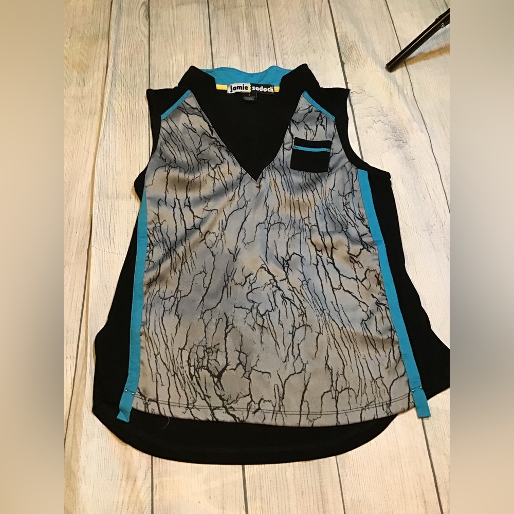 Jaime Sadock golf sleeveless tank top woman size small